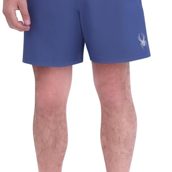 Men's Swim Trunks, Stretch, Quick-Dry, 7-inch Board Shorts, UPF 50+, Compression